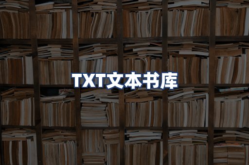 TXT文本书库